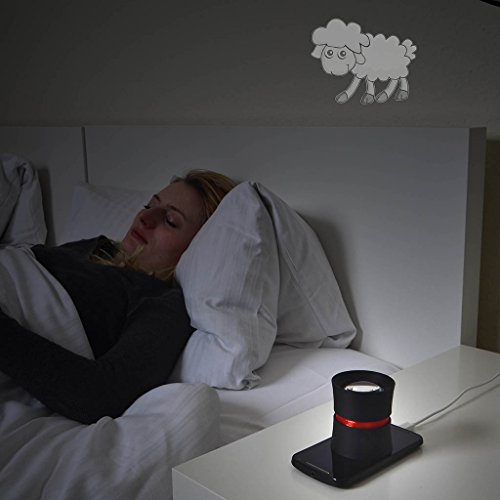 DreamMe-Kit-white-Smartphone-Projector-Projection-Clock-incl-cleaning-cloth-and-travel-bag