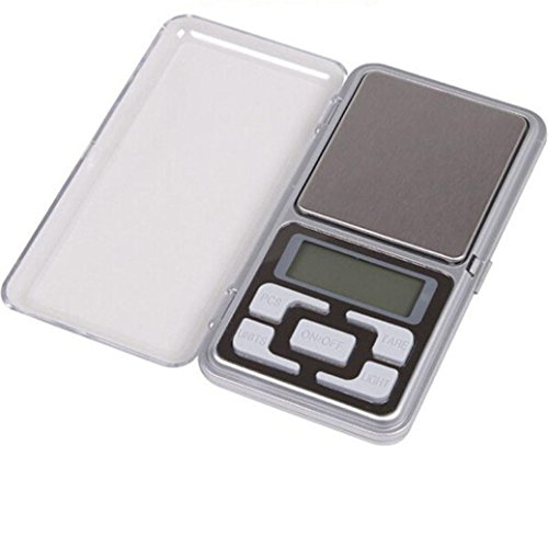 Digital Scale, HARRYSTORE Mini 0.01g Schmuck Balance Gewicht Gram LCD Bildschirm Elektronische Waage (200g) - 2