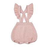 ❥Diseño de la correa del loto,Sin mangas lindo bebé niño primavera otoño invierno chica o niños de punto mameluco de conejo, par con blusa de manga larga si es necesario, la moda y el ajuste de su bebé pequeño
