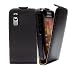 Produktbild mobilefox® Samsung Star GT-S5230 Tasche inkl. Schutzfolie Schutz Hülle Case Etui Cover Handy Flip Bumper Smartphone Schwarz