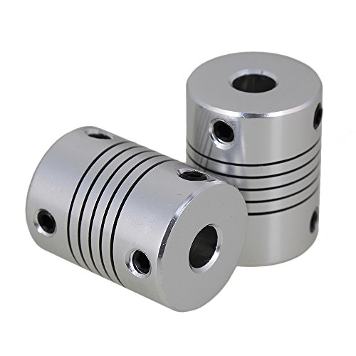 cnbtr D19 mm L25 mm 6 x 6 mm Schaft CNC Stepper Motor Encoder Kupplung Flexible Kupplung 2 Stück