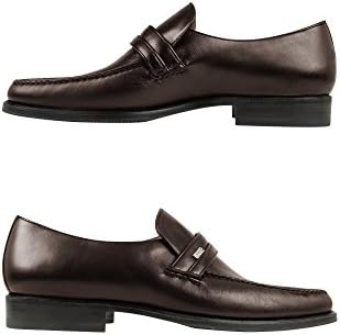 Moreschi Men's Monacobrown537 Brown Leather Loafers