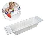 Aus korrosionsbeständigem und rostfreiem Kunststoff, leicht und sicher beim Baden.