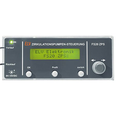 Preisvergleich Produktbild FS20 ZPS Zirkulationspumpen-Steuerung, mit 2 Temperaturfühlern (je 3 m Kabel)