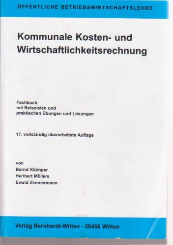 Kommunale Kosten- und Wirtschaftlichkeitsrechnung