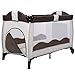 FDS Baby Infant Travel Bed Cot Furniture Baby Playpen with Toys Playmat (Cofffee)