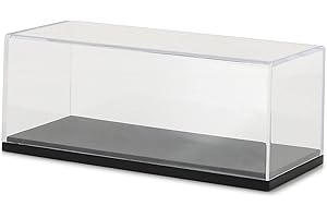 GreenLight 1:43 Estuche de acrílico con base de plástico (55023) Accesorio fundido a presión