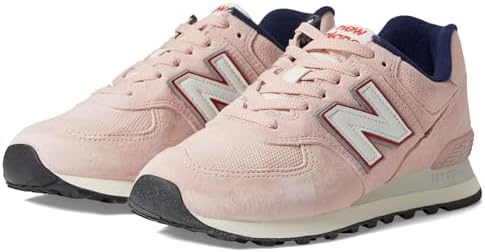 New Balance 574, Sneaker Donna, Rosa Grigio, 40.5 EU