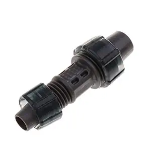 Losa 12mm-16mm Plastic Aquarium Water Pipe Hose Adapter Converter Tool Black
