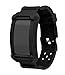 Price comparison product image Silicone Bands for Gear Fit2 Watch Soft Silicone Replacement Elastomer Band Plastic Wristband for Samsung Galaxy Gear Fit 2 SM-R360 Smart Watch (Black)
