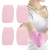 2 Paar Elleboogbandages Met Gel – Vochtinbrengend, Sportbescherming, Voor Droge Of Schrale Huid