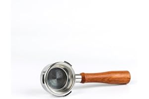 CAPFEI Portafiltro sin fondo de 58 mm, 3 orejas, para cafetera espresso Beem Espresso Grind Profession, Breville Barista Mini/Max, con tres orejas de 4,9 mm de grosor