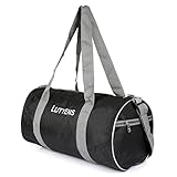 Lutyens Polyester Black Grey Gym Bags (19 Liters) (Lutyens_201) RS.229 (77.00% Off) - Amazon