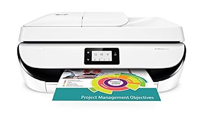 HP Officejet 5232 Imprimante Multifonction jet d'encre couleur (10 ppm, 4800 x 1200 ppp, Wifi, USB, Fax, Instant Ink)