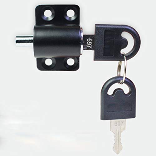YeahiBaby Cerradura con Llave Deslizante para Ventana Puerta de