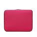 Produktbild Universal 11 Zoll blau rot rot lila rosa Schutzhülle Tauchmaterial Laptop Reißverschluss Innentasche - Rose