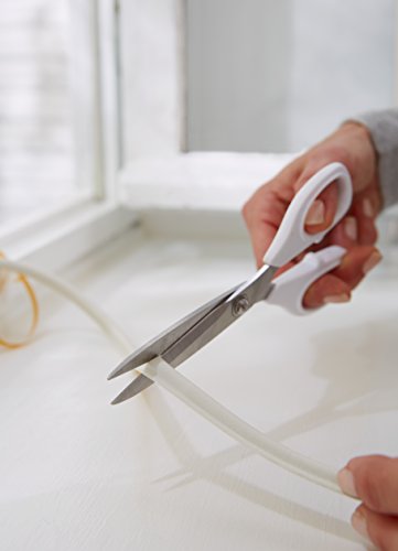 tesamoll Gummidichtung für Fenster und Türen, weiß, CLASSIC, P-Profil, 10m - 4