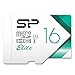 Produktbild Silicon Power SP016GBSTHBU1V20BS 16GB Elite Micro-SDHC UHS-1 Klasse 10 Karte mit Adapter, bis zu 85MB/s