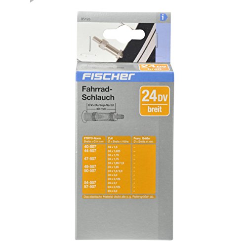 FISCHER Fahrradschlauch 24″ DV breit - 2