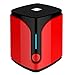 Produktbild HYTGFR Tragbare drahtlose Bluetooth-Lautsprecher-Steckkarte Mini Power Subwoofer Netter Entwurf für Telefon Geschenk für Kinder Lautsprecher, rot