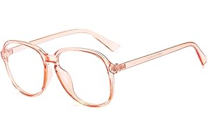 Pinklady Large Oversized Retro Vintage Classic Clear Transparent Glasses Frame HD Lens Eyewear Glasses