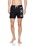 mit 2 Taschen seitlich BOSS Herren Octopus Badeshorts, Schwarz (Black 007), X-Large