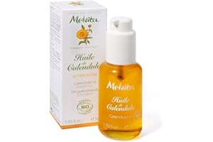 Melvita - Aceite de caléndula Bio - Protege y calma la piel de las irritaciones - 100% Natural - Certificado Bio - Fabricado en Francia - Frasco 50 ml