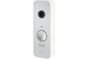 ERA Protect Smart Video Doorbell Gen. 2 - Alexa Doorbell with 1080p HD Wi-Fi smart doorbell camera, night vision, 2 Way Talk and Motion Detection, App Enabled & Mains power - 90 day free cloud storage
