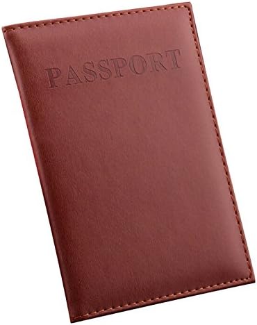 Unisex Business Card Holder Travel Passport Holder PU Leather Passport Wallet Cover ID Credit Card Holder