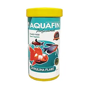 FishyFlex Aquafin Spirulina Flake Food (250ml)