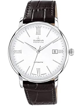 Dugena Mechanik Herren-Armbanduhr Festa Roma Automatik Analog Automatik Leder 7000194