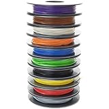 LiYv Schaltlitzen-Sortiment, 0,25 mm², Kupfer verzinnt, 10x 25 m Spulen (10 Farben)
