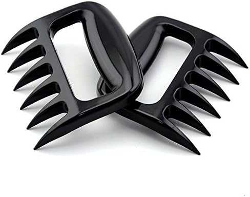 Ticent Barbecue Meat Claws Pulled Pork Shredder Claw BBQ grilling Meat Shredding Forks (Pack of 2)