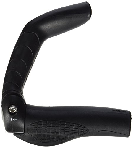 Ergon GP5 Fahrradlenkergriff, Black, L - 2