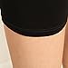 Liang Rou Maternity Ultra Thin Stretch Adjust Waistband Short Leggings Plain Color Black 2-Pack