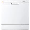 COMFEE' Dishwasher 8 Place Settings with 7 Programs, Super Quiet and Quick, LED Display, Delay Start and WiFi Function APP Control