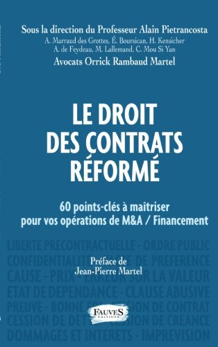 Télécharger Le droit des contrats réformé Livre PDF Gratuit