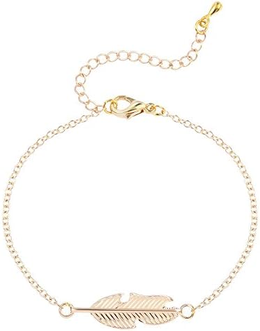 SoulSisters LieblingsschmuckSoul Sisters Bracelet 18 K Gold Plated Feather Design
