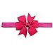 EFE 20PCS Baby Girls Grosgrain Ribbon Bow Headband Newborn Toddlers Elastic Hair bow Headdress