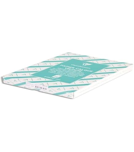 Lot De 125 Feuilles Calque Canson Vegetal Satin - Format A0 (841x1189 Mm), 95g/m², Surface Satinée - 6