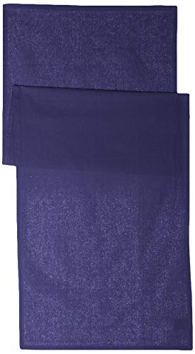 Today 257551 Camino de Mesa de algodón, 50 x 150 cm, algodón, Ciel d'orage/Bleu Marine, 50x150 cm