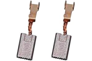 TRADE-SHOP Lot de 2 balais de charbon pour Hilti SF 14-A, SFC 14-A, SFC 22-A - Pour visseuse sans fil / charbons moteur, fusains abrasifs, fusains à charbon