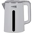 Olsenmark Electric Double Layer Kettle, 1.7 Litre Capacity, White/Silver, OMK2241