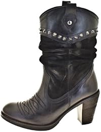 ROBERTO BOTELLA - <p>Botin combinado</p> - Color Negro - Talla 37