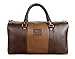 The Clownfish Ambiance Series Unisex 18 inch/20 Litres Duffle Luggage Bag Cabin Bag Weekender Bag Travel Bag Deluxe With Inner Pocket and One Year Brand Warranty Brown RS.999.00
