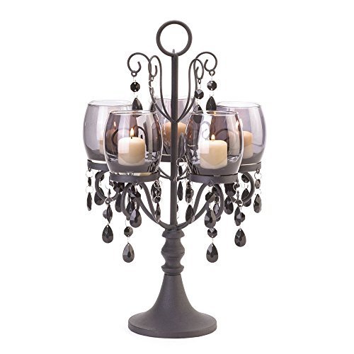 Midnight Elegance Candelabra by Dpnamron
