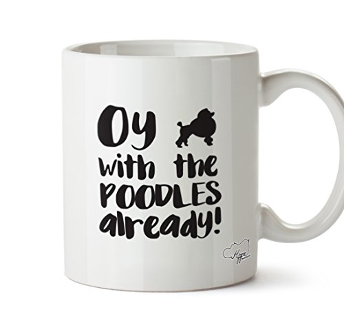 Hippowarehouse Oy with The Poodles Already Printed Mug Cup Ceramic 10oz