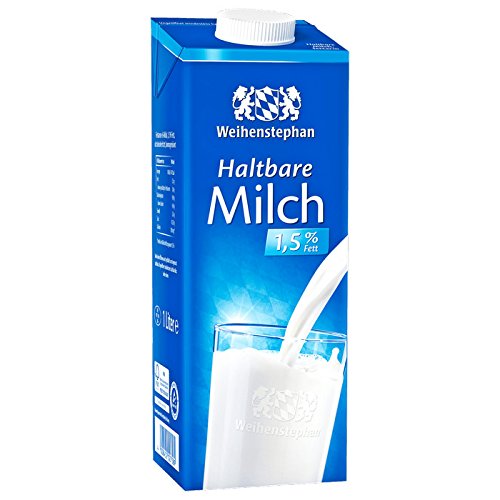 Preisvergleich Produktbild Weihenstephan Haltbare Milch 1L - 1,5% Fett
