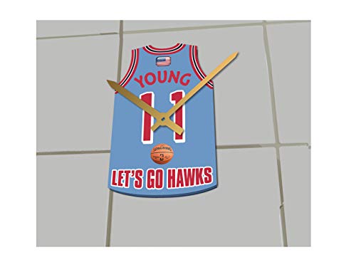 MyShirt123 NBA Basketball - Team Jersey Horloge - n'importe Quel nom et numéro de Votre Choix - Vous Choisissez.