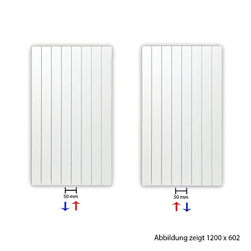 Design Paneelheizkörper Heizkörper Badheizkörper 60 x 30 mit Mittelanschluss - 5